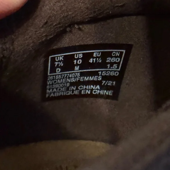 Clarks Women’s Slip-On Leather Loafers in Dark Brown - Picture 6 of 6